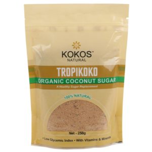 Kokos Natural Organic Coconut Sugar 250g Front