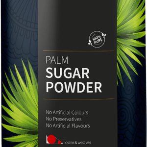 Natural and Unrefined Palm Sugar Powder by Looms & Weaves