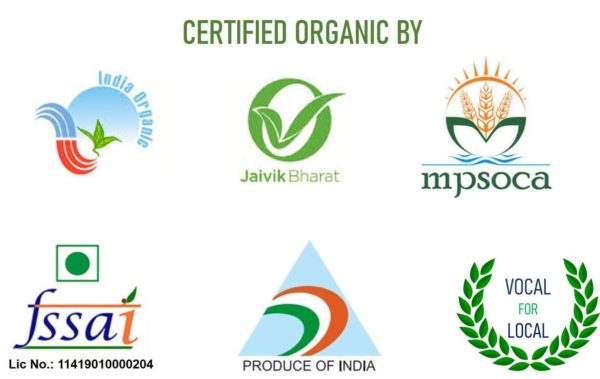 Organic Unpolished Moong Dal Chilka Split 500 gms by Sagar Agro Products Cert