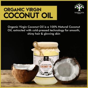 Vanalaya Cold Pressed Virgin Coconut Oil 500 ml Contents