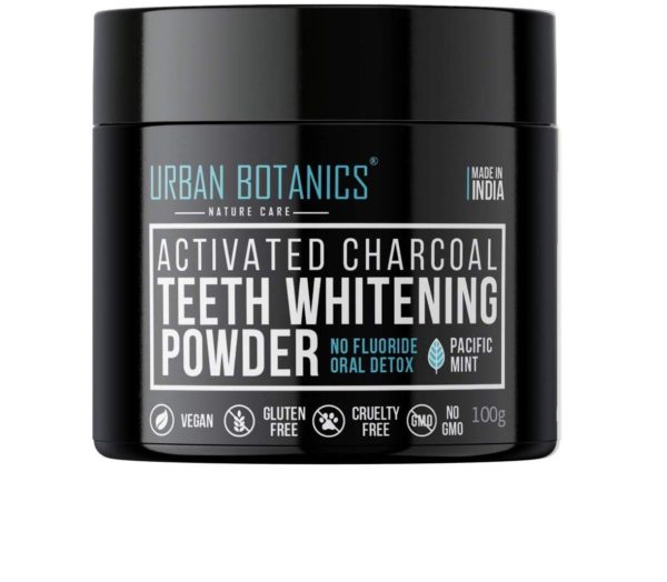 Activated Charcoal Teeth Whitening Powder by UrbanBotanics