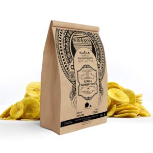 Organic & Homemade Un-Ripened (Raw) Banana Chips by Looms & Weaves