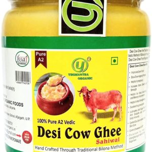 Pure A2 Milk Shudh Desi Sahiwal Cow Bilona Ghee by Yugmantra Organic Foods