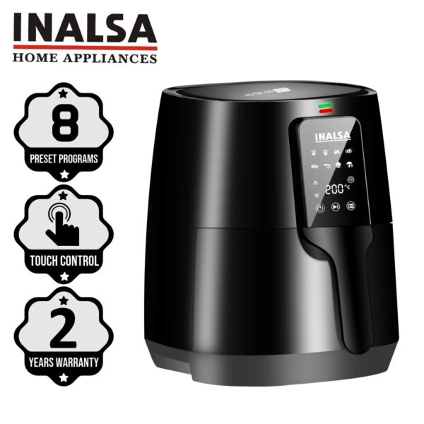 Air Fryer 1400W 4 Litre by Inalsa Features 3