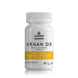 Plant-Based Vegan Vitamin D3 600 IU by Unived